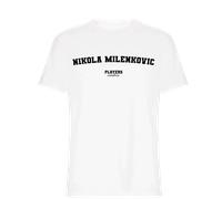 Nikola Milenkovic Men's T-Shirt - White / M