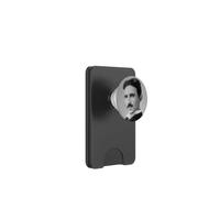 Nikola Physics Math Inventor Electricity Scientist Genius PopSockets PopWallet for MagSafe