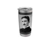 Nikola Physics Math Inventor Electricity Scientist Genius Stainless Steel Insulated Tumbler