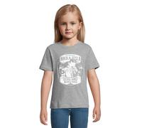 Nikola Tesla Serbian American Inventor Electrical Engineer Crew Neck Kid's T-Shirt Gray X-Small