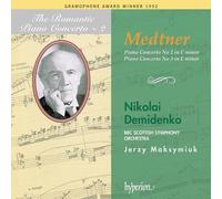 Nikolai Demidenko; Jerzy Maksymiuk: BBC Scottish Symphony Orchestra - Medtner: Piano Concertos Nos 2 & 3