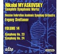 Nikolai Miaskovsky – Symphonies Nos. 23 and 24 – Alto