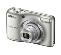 Nikon COOLPIX L27 Compact Digital Camera - Silver (16.1MP, 5x Optical Zoom) 2.7 inch LCD