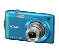 Nikon Coolpix S3300 Digital Camera - Blue (16MP, 6x Optical Zoom) 2.7 inch LCD