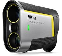 NIKON COOLSHOT 50i GII Golf Laser Rangefinder | Rainproof Portable 6X Monocular Optics with Dual Locked ON Quake Flagstick Detection, Continuous Scan & Magnetic Mount | Golf & Actual Distance Modes