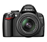 Nikon D3000 10.2MP Digital SLR Camera with 18-55mm VR Lens - Black