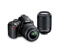 Nikon D3200 24.2 MP CMOS Digital SLR Camera with 18-55mm and 55-200mm VR DX Zoom Lenses Bundle