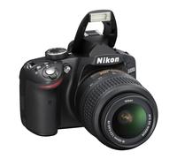 Nikon D3200 Digital SLR with 18-55mm VR II Lens - Black