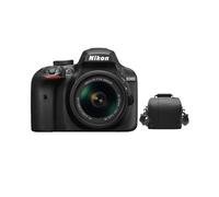 NIKON D3400 Black KIT AF-P 18-55mm F3.5-5.6G VR + Bag