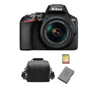 Nikon D3500 Kit Af-P 18-55Mm F3.5-5.6G Vr+32Gb Sd Card+Bag+En-El14A