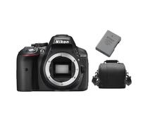 NIKON D5300 Body Black + EN-EL14A Battery + camera Bag