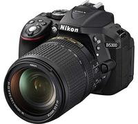 Nikon D5300 DSLR Camera in Black with 18-55mm AF-P VR Lens