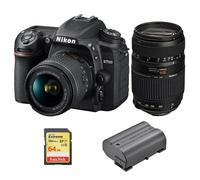 NIKON D7500+AF-P 18-55+TAMRON AF 70-300+SanDisk Extreme 64GSD+EN-EL15A