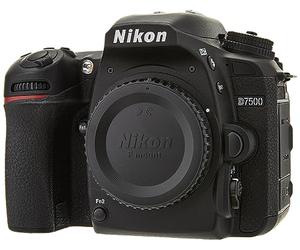Nikon D7500 Digital DSLR Camera Body - Black