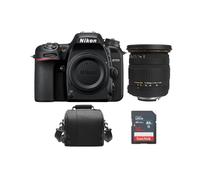 NIKON D7500 + SIGMA 17-50MM F2.8 EX DC OS HSM + Bag +16gb SD card
