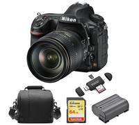 Nikon D850 Af-S 24-120Mm F4G Ed Vr+64Gb Sdcard+Bag+Battery+Card Reader