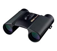 Nikon Trailblazer 8x25 ATB Black Binoculars 8218 | Waterproof, Fogproof, Dual-hinge design, Compact Binocular, Black Rubber Armoring, Mutlilayer-coate