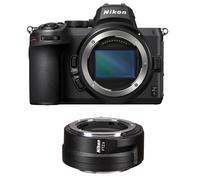 Nikon Z5 Mirrorless Camera Body with FTZ II Mount Adapter - Mirrorless Camera with Fast AF, 4K video