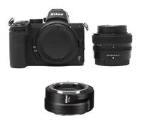 Nikon Z5 Mirrorless Camera with Z 24-50mm f/4-6.3 Lens with FTZ II Mount Adapter - Mirrorless Camera with Fast AF, 4K video
