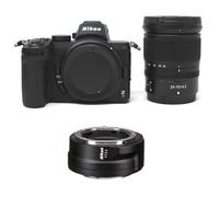 Nikon Z5 Mirrorless Camera with Z 24-70mm f/4 S Lens with FTZ II Mount Adapter - Mirrorless Camera with Fast AF, 4K video