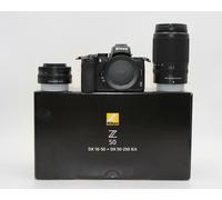 Nikon Z50 Body + Z 16-50 VR + Z 50-250 - 1 Year Warranty - Next Day Delivery