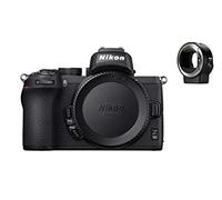 Nikon Z50 Mirrorless Camera Body with FTZ II mount adapter