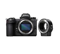 Nikon Z6 II + FTZ Mirrorless Camera Kit (24.5 megapixel, Ultra wide ISO, 14 fps Continuous Shooting, Eye-Detection AF, Dual Card Slots, 4K Full HD Video) VOA060K002
