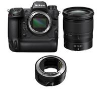 Nikon Z9 Mirrorless Camera with Z 24-70mm f/4 S Lens + FTZ II Mount Adapter - 2 Year Warranty - Next Day Delivery