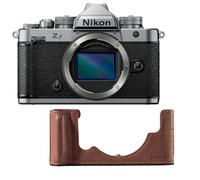 Nikon Zf Digital Camera Body with SmallRig Leather Case - Silver