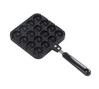 Nikou 16 Holes Takoyaki Baking Tray, Aluminum Alloy Octopus Meatballs Pan for Home Kitchen, Takoyaki Maker, Non-Stick, Easy to Clean, 30 x 24 cm