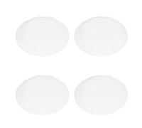 Nikou 50PCS Disposable Paper Liner, Non-Stick Fryer Oil Paper for Baking, 16 cm / 6.3 in, Ideal for Dert Shops, White Fryer Paper Liner