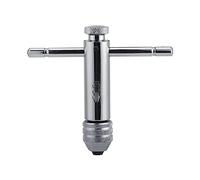 Nikou Adjustable T Bar Handle Ratchet Tap Wrench, Fits M3 M8 & M5 M12, for Tap & Die Set, Ratchet Wrench Tool, T Bar Wrench, Heavy-Duty Design