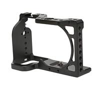 Nikou Aluminium Alloy VLOG Cage Cold Shoe Mount Accessory for A6600 Camera