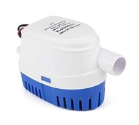 Nikou Automatic Bilge Pump, 1100GPH 12V Marine Automatic Submersible Bilge Water Pump Boat Fully Auto Float Switch Internal for Boat Ponds Pools