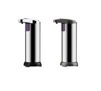 Nikou Automatic Liquid Soap Dispenser Smart Sensor Touchless Sanitizer for Kitchen Bathroom Silver