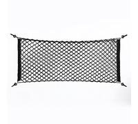 Nikou Car Cargo Net, Cargo Nylon Net for Boot Magic Adhesive Mesh Storage Net Elastic String Mesh Net Pouch Luggage Holder Pocket Cage Organizer Seat Hook Pouch for Car Cargo Trunk Back Seat 100x40cm