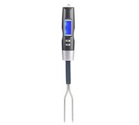 Nikou Digital Meat Thermometer, Instant Read Food Thermometer with LCD Display for Cooking BBQ Sugar Jam Kitchen