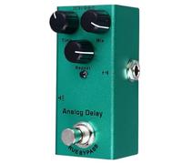 Nikou Electric Guitar Effect Pedal, Mini Analog Delay Pedal, Single Type, Aluminum Alloy, Portable Design for Accurate Adjustment, Guitar Supplies