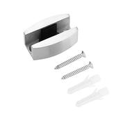 Nikou Floor Guide -Adjustable Glass Thickness 304 Stainless Steel Shower Door Guide Bottom Replacement Suit for Frameless Sliding Glass Doors,Shower Room,Glass Dividing Wall
