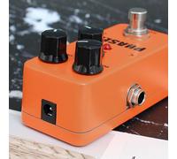 Nikou FPH2 Phaser Electric Guitar Effect Pedal, Portable Analog Effect with Rate/Depth/Mix 3 Control Knobs, True Bypass for Electric Guitar, Mini Size