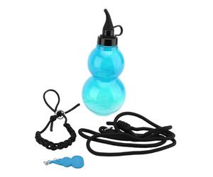 Nikou Gourd Water Bottle, Gourd Sports Water Bottle 800ml Drop Proof Leak Proof Portable Gourd Drinking Bottle Chinese Retro-Inspired Gourd Leakproof Jug for Travel Blue
