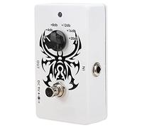 Nikou Guitar Effect Pedal, Boost Effect Pedal with True Bypass, Adjustable Portable Instrument Accory, DC 9V, Compact Design for Musicians