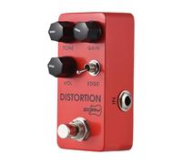 Nikou Guitar Metal Distortion Effects Pedal, TONE/GAIN/VOL/EDGE Control, DC 9V, 6.35mm Input/Output, Aluminum Alloy, True Bypass, Electric Guitar Effects Pedal