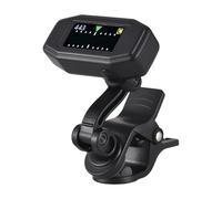 Nikou Guitar Tuner Clip-On, Rechargeable Portable Tuner for Chromatic Guitar, Bass, Violin, Ukulele, TFT Color Screen, Dynamic Display, Foldable Rotating Clip