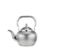 Nikou Hammered Tea Kettle, 1.2 L Stainless Steel Teapot with Strainer, Kettle, Coffee Pot, Induction Cooker, Stove Tea Pot for Loose Tea