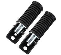 Nikou Motorcycle Rear Passenger Foot Pegs - Comfortable Footrest Pedals compatible with Suzuki GN125/QJ25/GS125/GT125-5