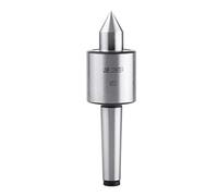 Nikou MT2 Live Center, Taper Precision Rotary Live Revolving Milling Center Taper Metal Work Lathe Tool Chrome