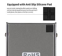 Nikou Overdrive Guitar Effect Pedal, Mini Effector with Volume, Tone, Gain Controls for Electric Guitar, Compact Design, Ideal for Musicians