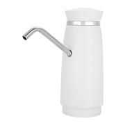 Nikou Portable USB Fast Charging Electric Automatic Bottle Drinking Water Pump Dispenser, White, Ideal for Home & Garden, Compatible with Standard Water Bottles