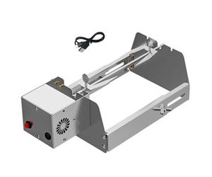 Nikou Rotisserie Grill, Automatic BBQ Rotating Chicken Fork Grill Kebab Machine Doner Kebab Fish Skewer Cooker